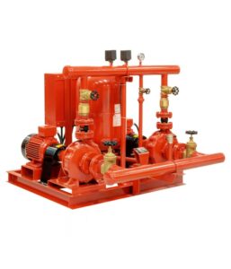 Electric Motor Driven Fire Pump with Controller - Build Safe Engineering