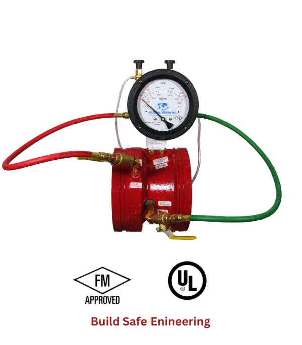 Flow meter for fire pump testing