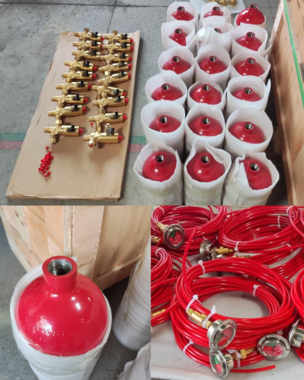 FM 200 Cylinder Refilling